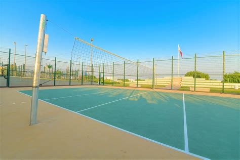 volleyball court in qatar